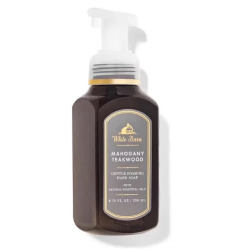 Sabonete Bath & Body Works Para As Mãos 259 ml - Mahogany Teakwood