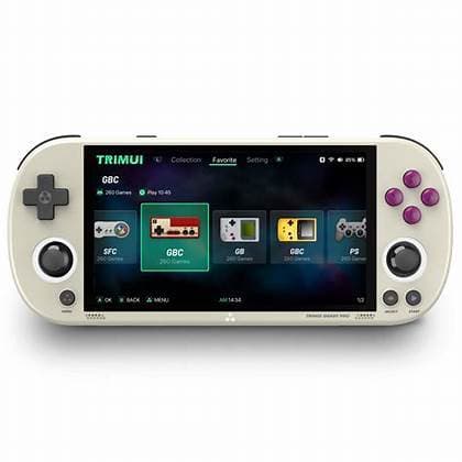 Trimui Smart Pro CROSSMIX 2026 - ATUALIZADO Console Portatil - Cartao Micro SD 64GB 100% ORIGINAL - LOTADO de Jogos !