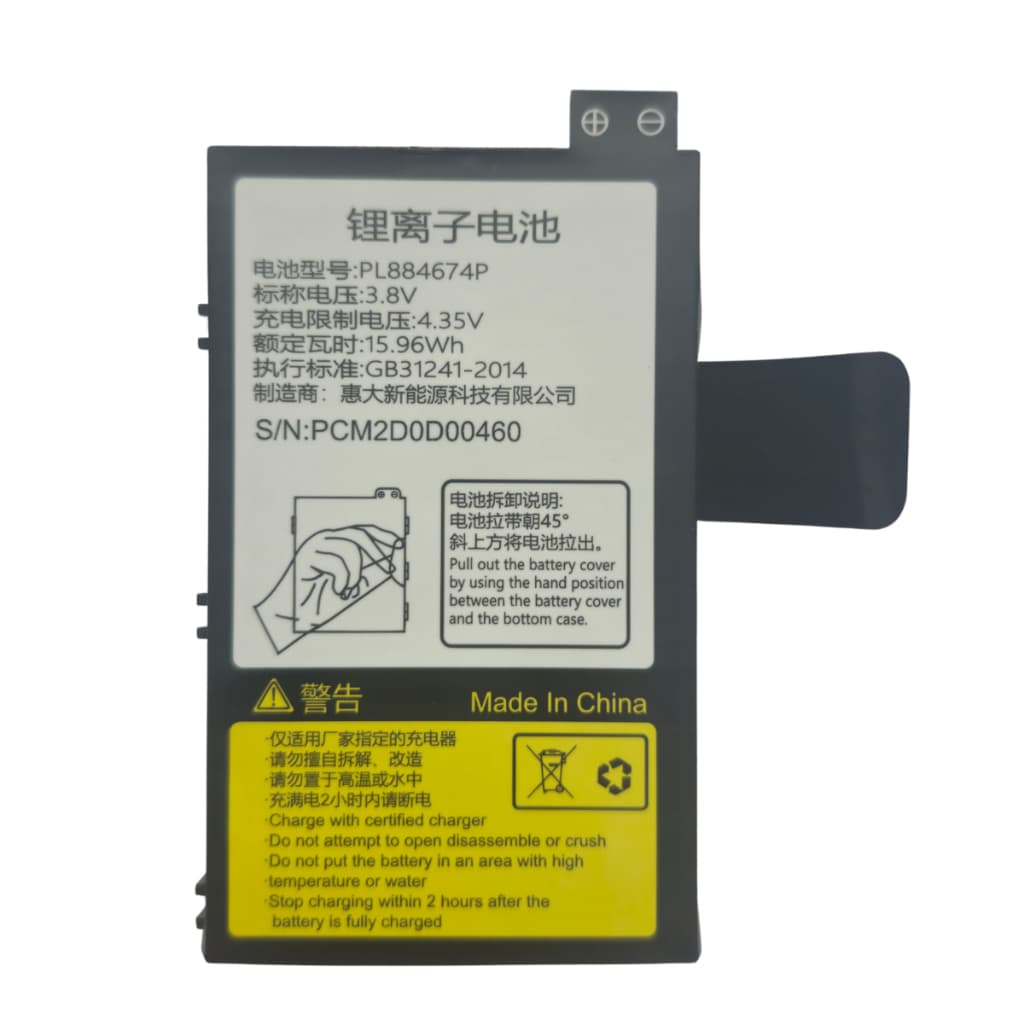 Flex da Bateria Pl884674p Majet T80s Leitor Scanner Ipda035