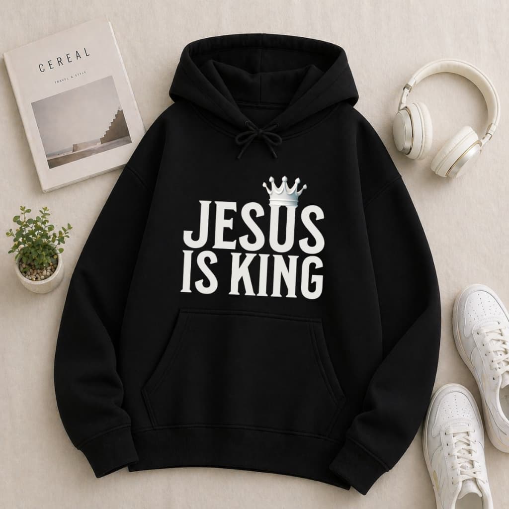 Blusa De Frio Feminina Casaco Moletom Blusão Estiloso Cristã Jesus Algodão Masculina Inverno