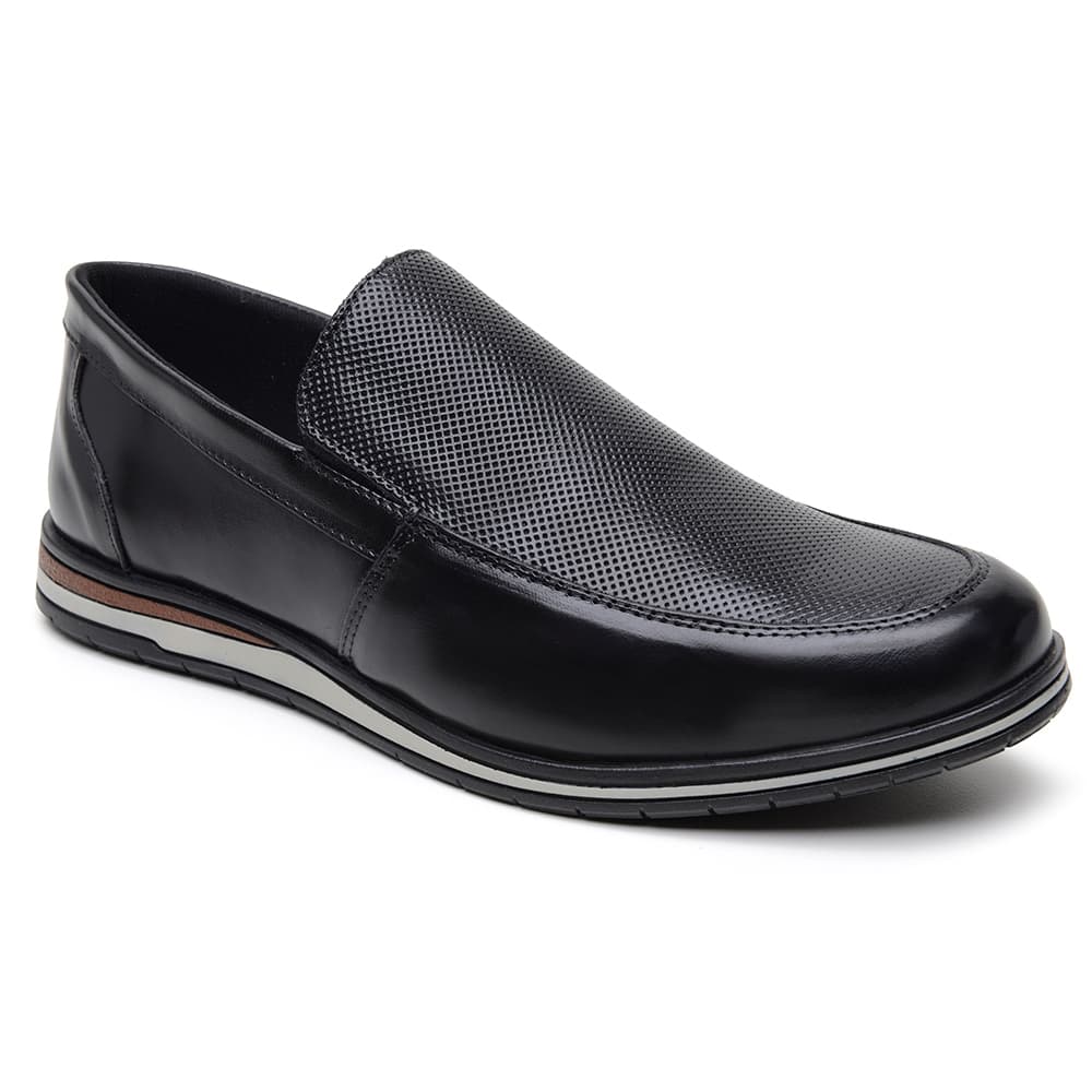 Sapato Social Loafer Masculino em Couro Legítimo Conforto e Estilo Mocassim Oxford Sport Fino Confortável