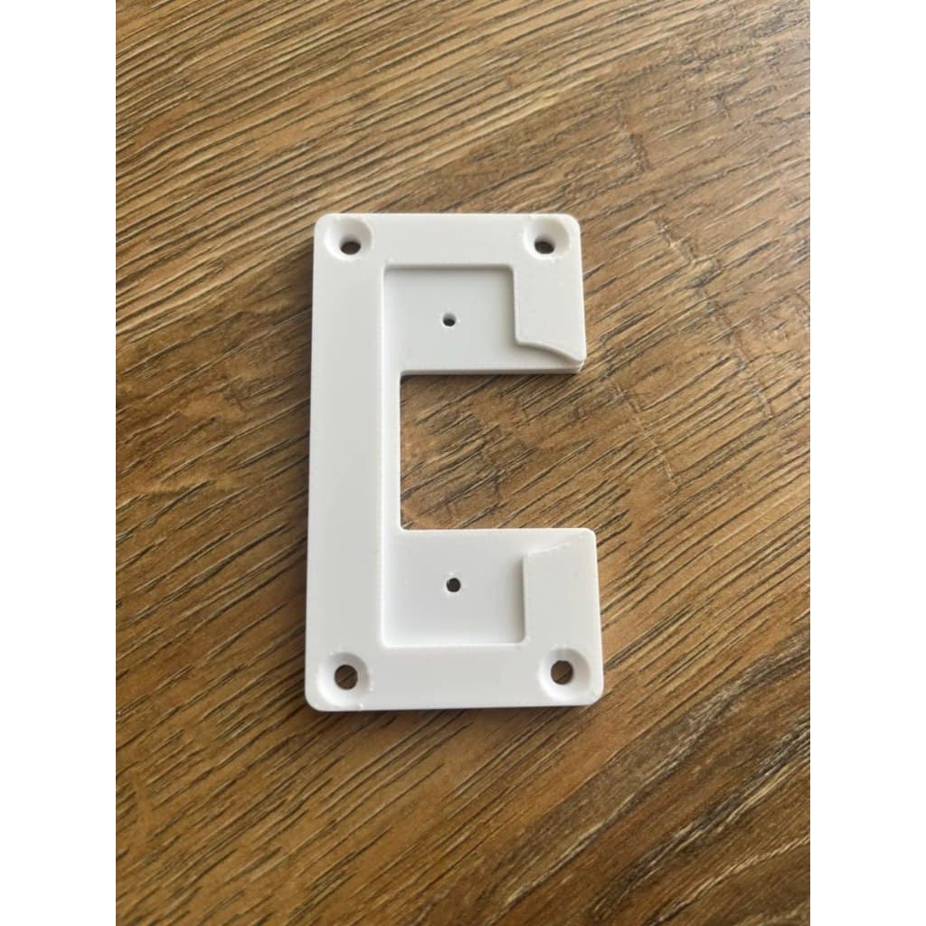 KIT 4 Adaptador/Reparo para Dobradiça de Armário MDF + Parafusos – Fixação Reforçada Fácil Instalação