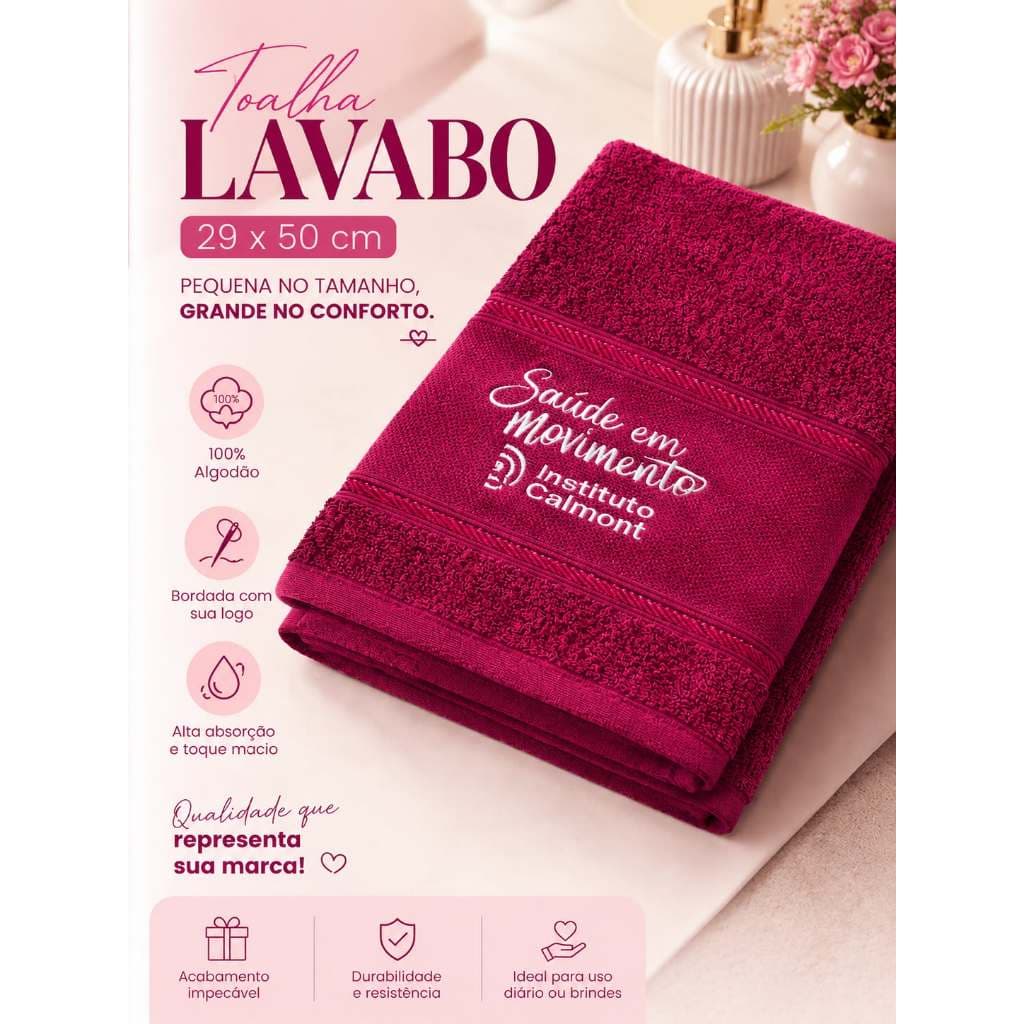 Toalha Academia Personalizada Com Sua Logo, Lembrancinha - Kit com 20 toalhas