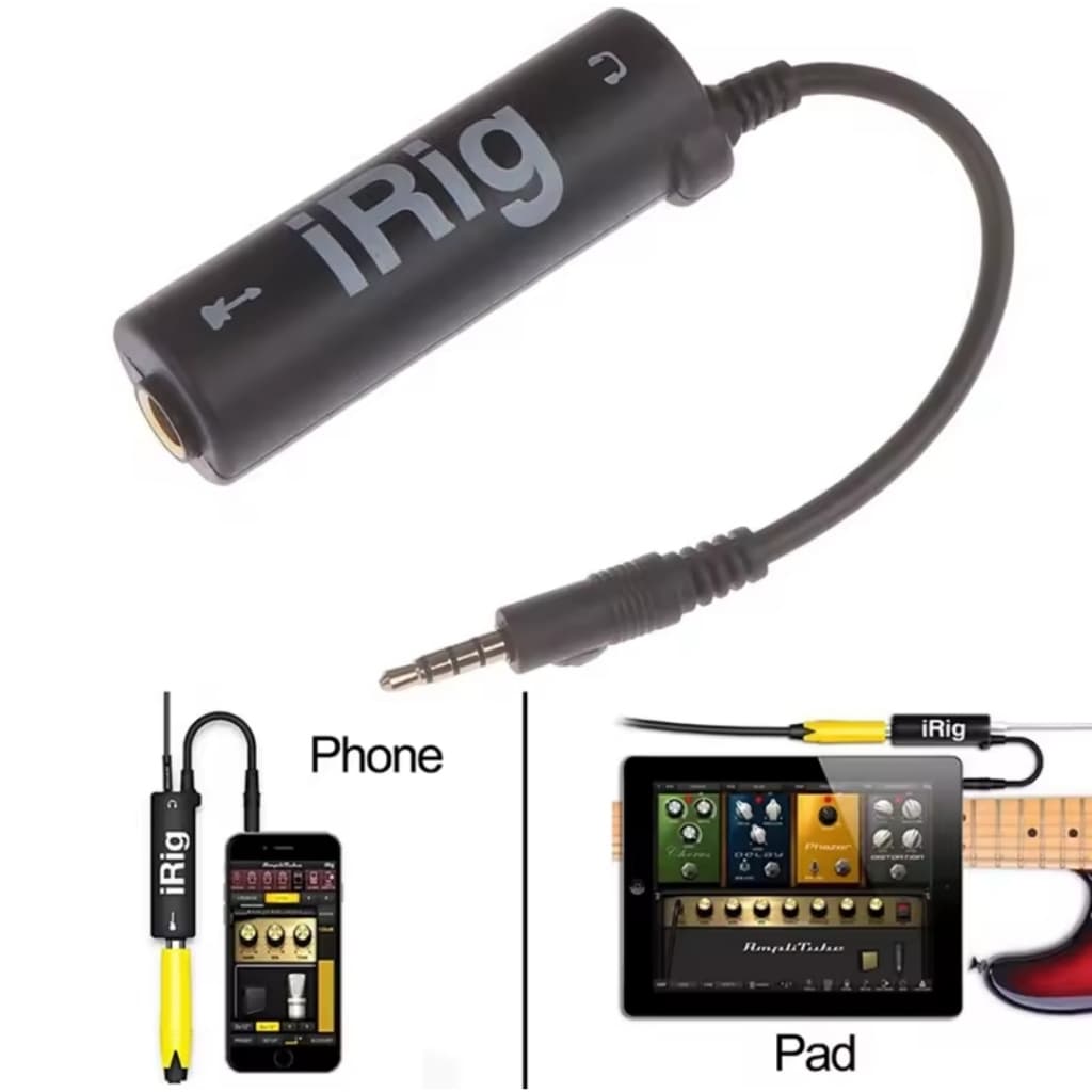 Interface De Áudio Multimedia - Irig Usb  Preto