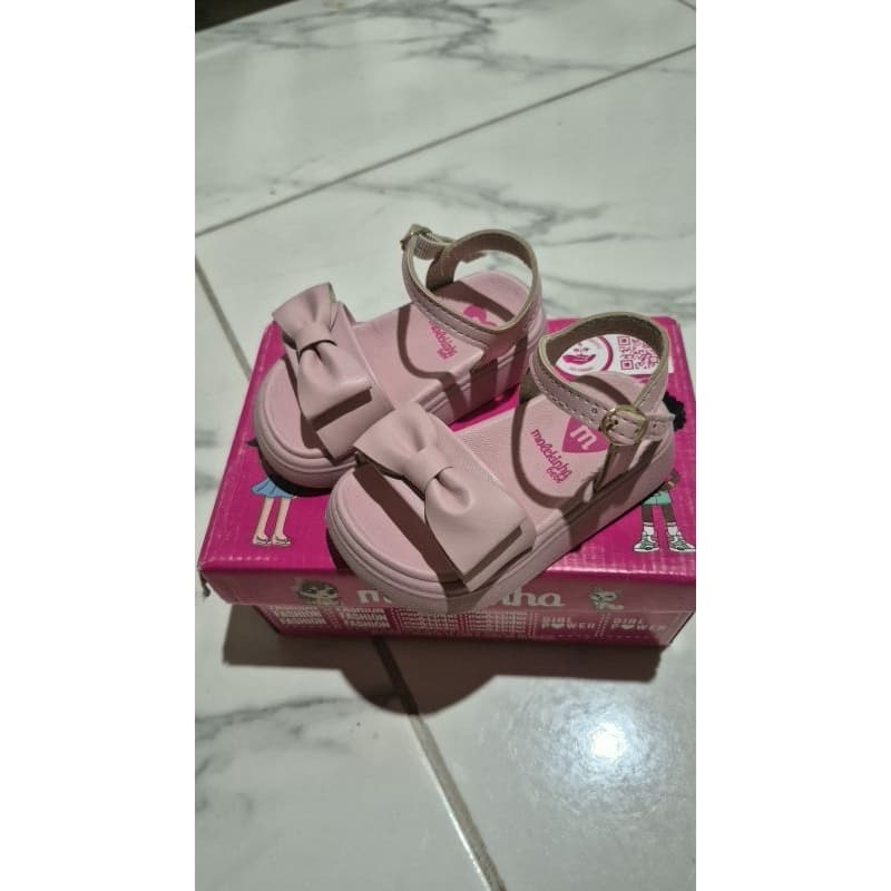 Sandália Molekinha Napa Turim Rosa Tamanho 19
