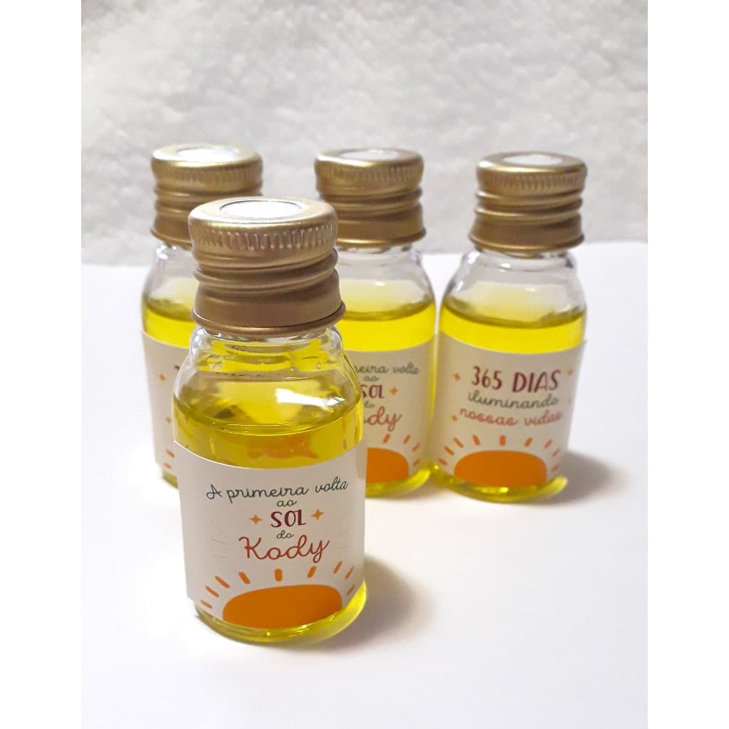 Mini aromatizador Personalizado  Primeira Volta Ao Sol - 365 Dias