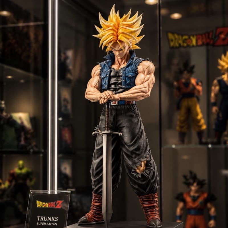 Action Figure Trunks Super Sayajin 2 26Cm Dragon Ball Z Banpresto