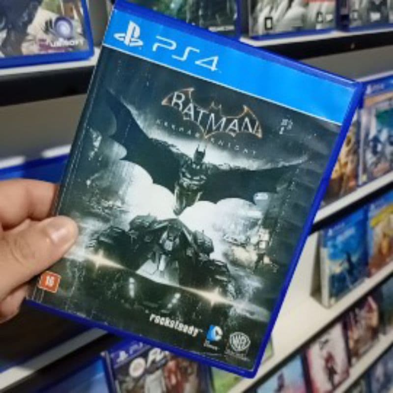 JOGO BATMAN ARKHAM KNIGHT MÍDIA FÍSICA SEMI NOVO