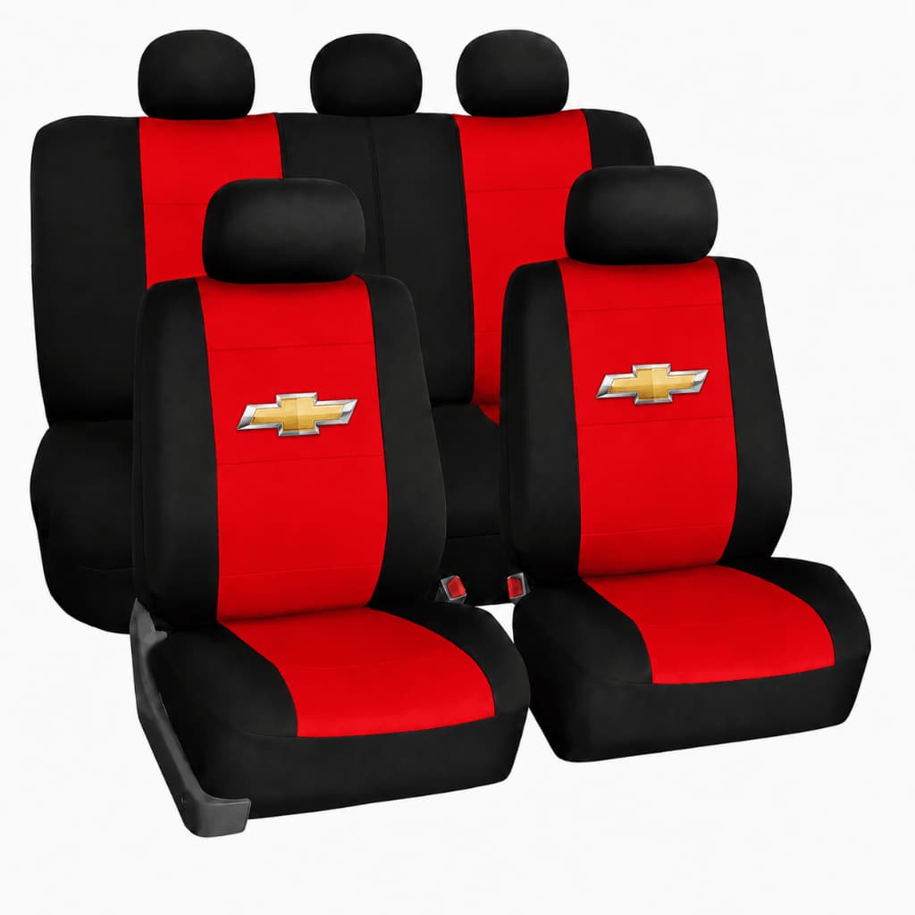 Capa Banco Carro Vermelha Couro Sintético Chevrolet Onix Prisma Celta Corsa S10