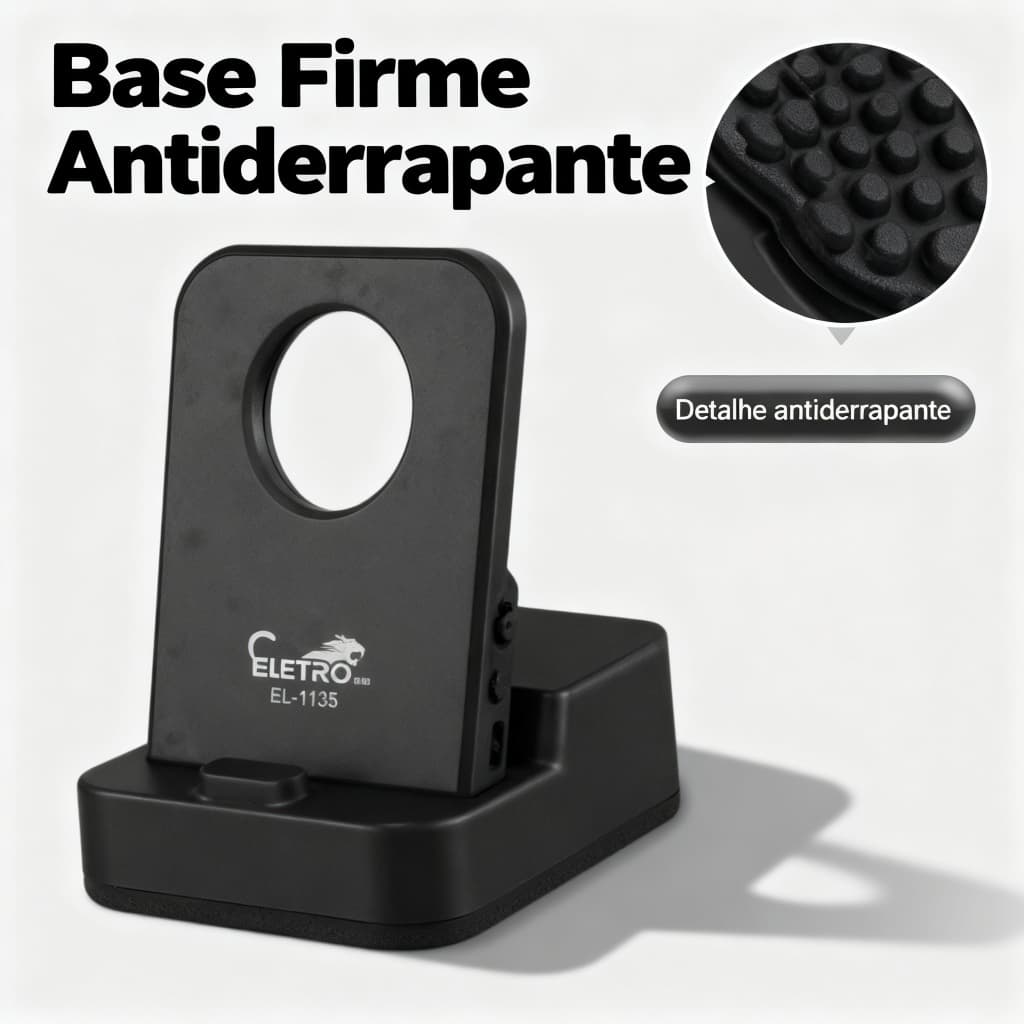 Caixa de Som Bluetooth com Suporte para Celular e Modo Sensor | 2 em 1 – Bateria 300mAh, 5W
