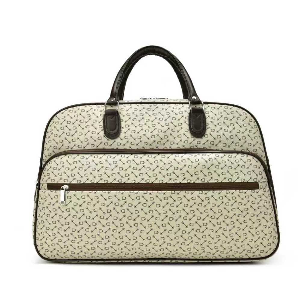Grande Bolsa Mala de Viagem Impermeável em Couro Sintético  57CM*25CM*37CM