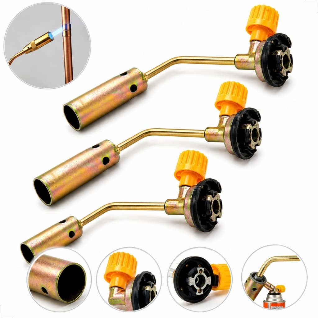 Bico Maçarico Portátil Solda Artesanato Ferramenta Multiuso Profissional Hobby Industrial Gas