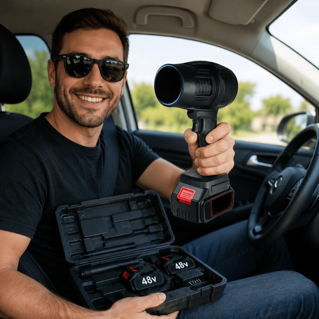 Soprador de Ar Profissional a Bateria 48V – FLASH SHOP