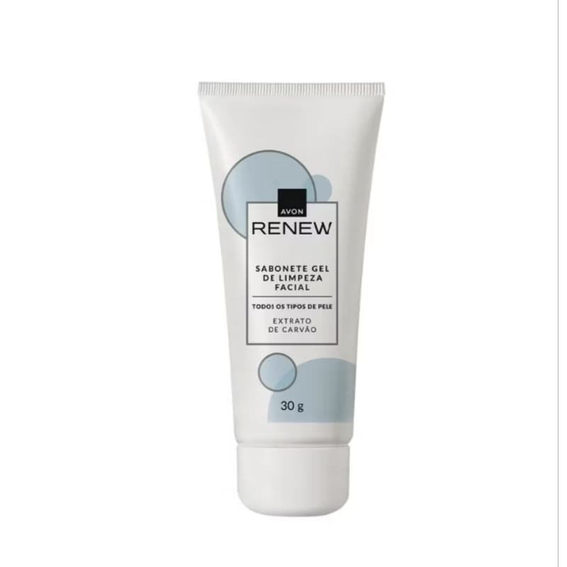 Renew Sabonete Gel Limpeza Facial 30g - Elimina Impurezas e Oleosidade, Limpeza Suave