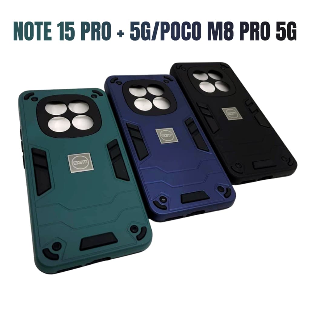 Capa Capinha de celular compatível com Redmi Note 15 Pro Plus 5G e Poco M8 Pro 5G Protection