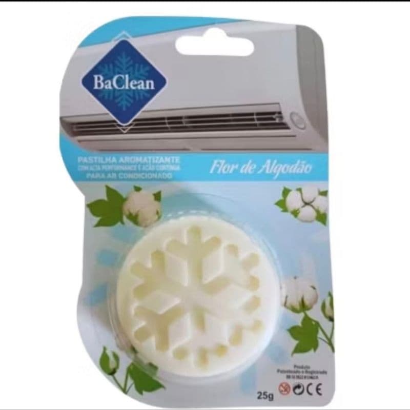 Pastilha Aromatizante para Ar Condicionado Baclean – Inibe Odores