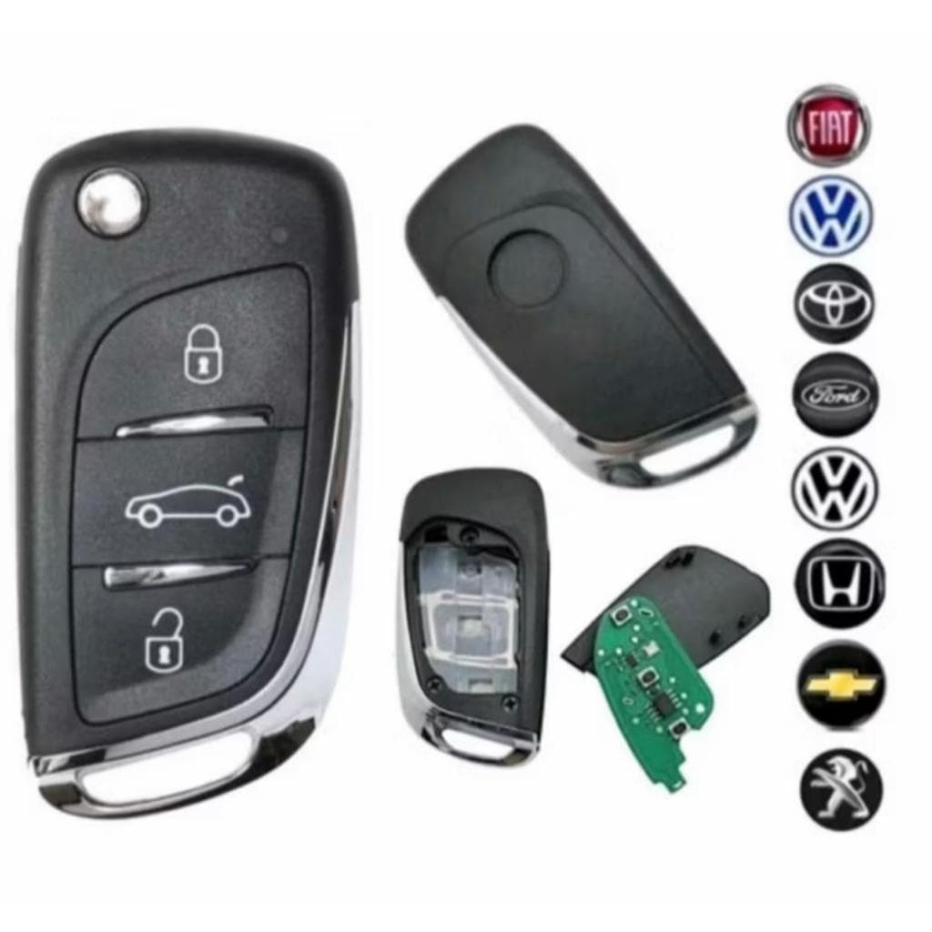 Chave canivete para alarmes controles FKS, Defender tech, WR, stetson, microcontrol, eclipse e sistec 11 Alarmes