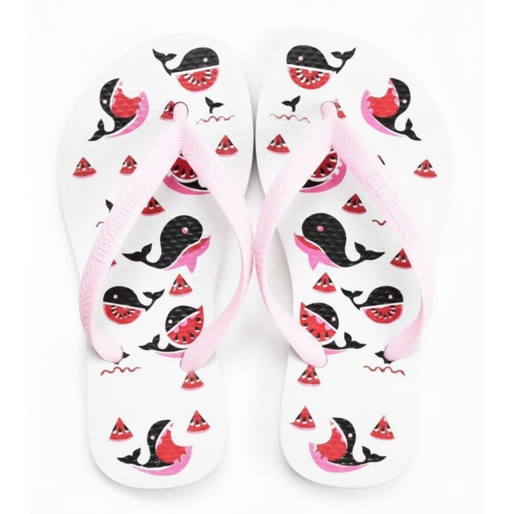 2 pares de Chinelo infantil de dedo masculino e feminino macio de borracha do 25 ao 32 ch9 TucLele