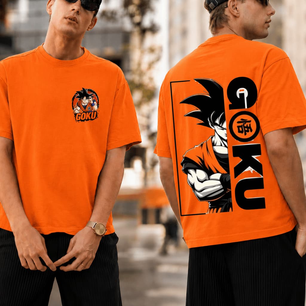 Camiseta Personagem Goku Diversas Cores Anime Unissex Qualidade Premium Blusa Moda