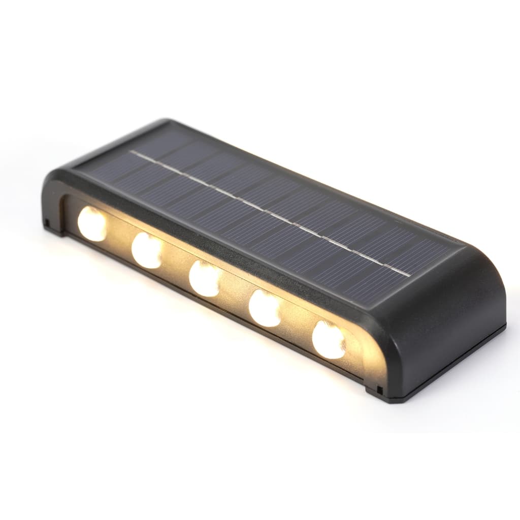 Luz Solar Com Painel E LEDs Para Ambiente Externo