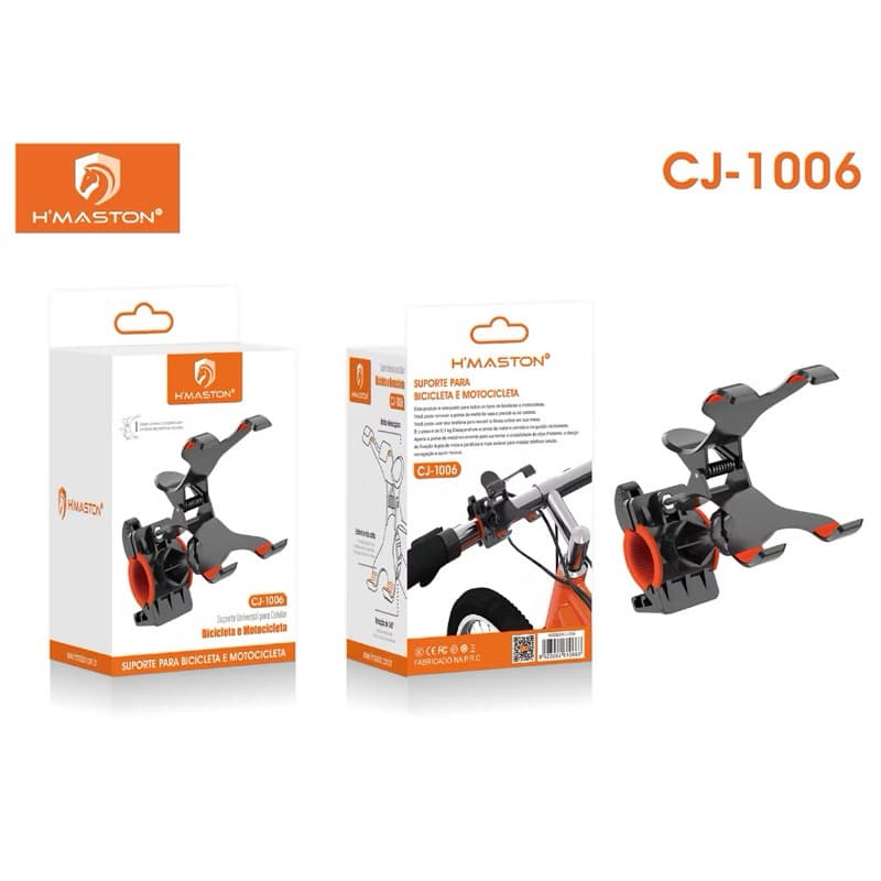 Suporte De Celular Para Bicicleta Moto Universal 360º CJ-1006