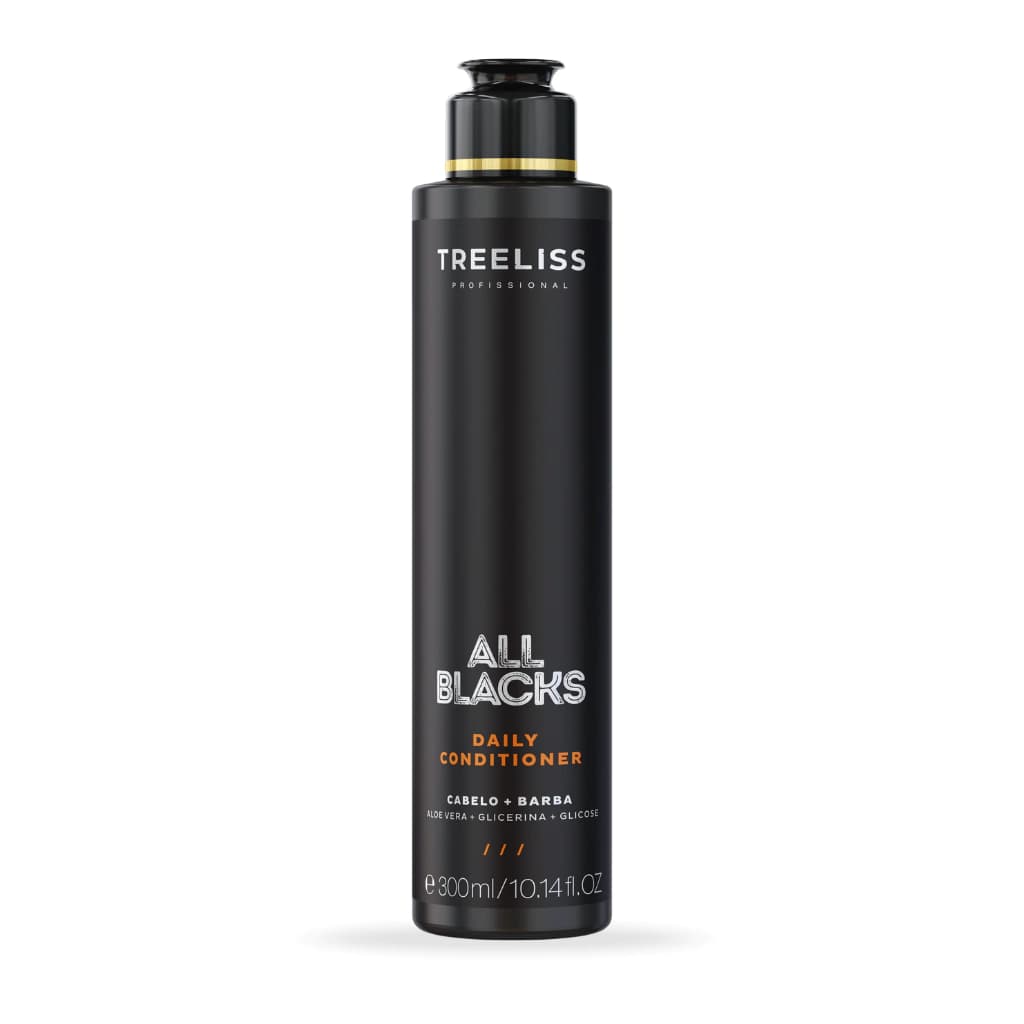 CONDICIONADOR DAILY TRATAMENTO HIDRATANTE CABELO E BARBA ALL BLACKS 300 ML