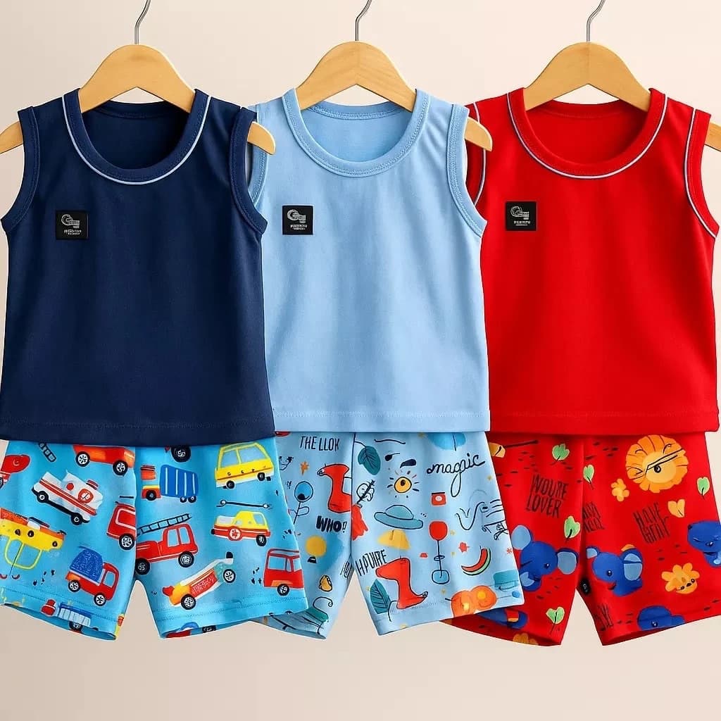 Conjunto Regata + Short para Recém-Nascido até 6 meses– Conforto e Estilo para os Primeiros Momentos