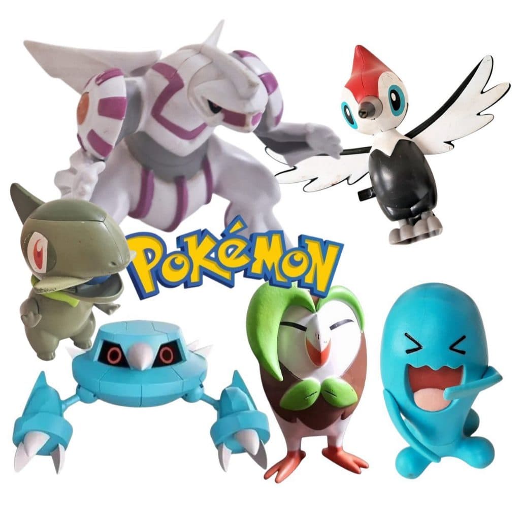 Bonecos Pokémon Dartrix Metang Pikipek Oshawott Groudon Mcdonald's WCT