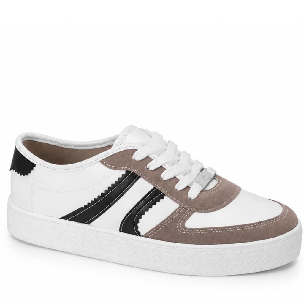 Tênis Feminino Moleca Casual 5712.330 Confortável Com Detalhe Camurça