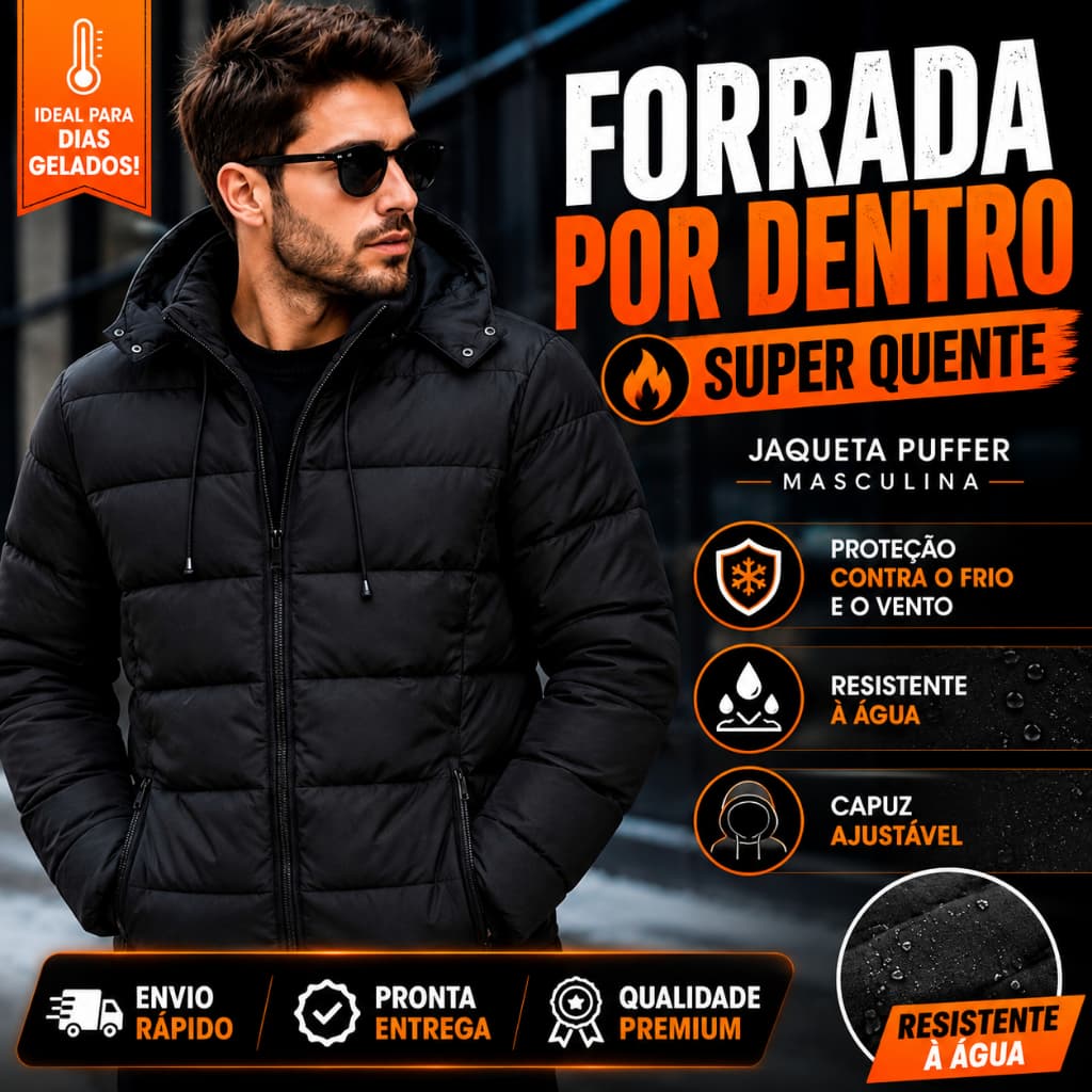 Jaqueta Masculina Forrada Internamente Material externo Pano