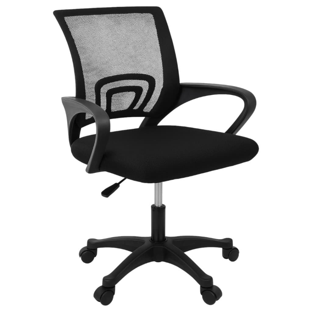 Cadeira de Escritório Ergonômica – Mesh Respirável com Suporte Lombar – Giratória Ajustável – Deko