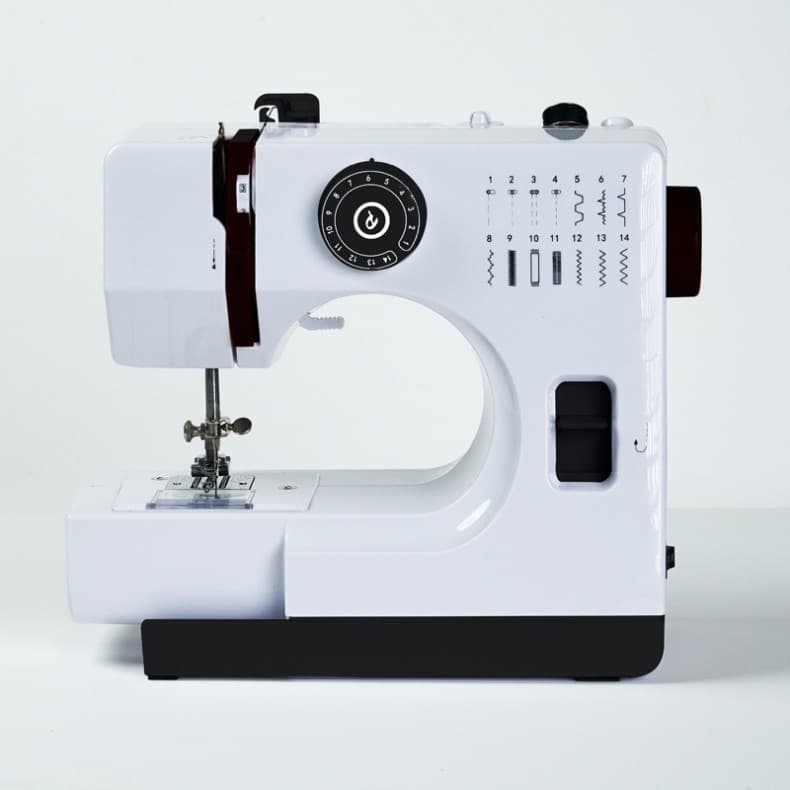 Máquina de Costura Multifuncional 14 Pontos Bivolt Diversas Funç