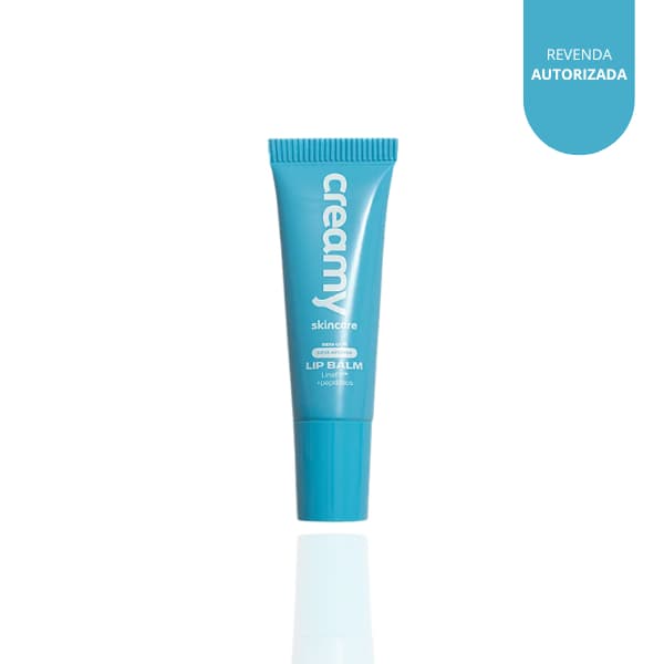 Lip Balm Incolor Creamy Skincare 10g - sem cor, sem aroma - masculino e feminino