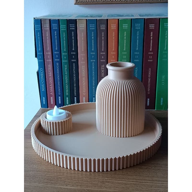 Conjunto decoração minimalista