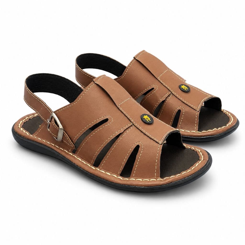 Sandália Com Regulagem Em Fivela Masculino Extra Leve