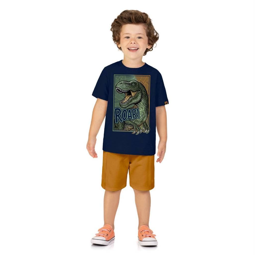 Conjunto Kyly Infantil Masculino Dinossauro