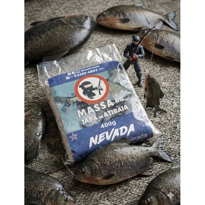Massa do japa de Atibaia nevada 400g