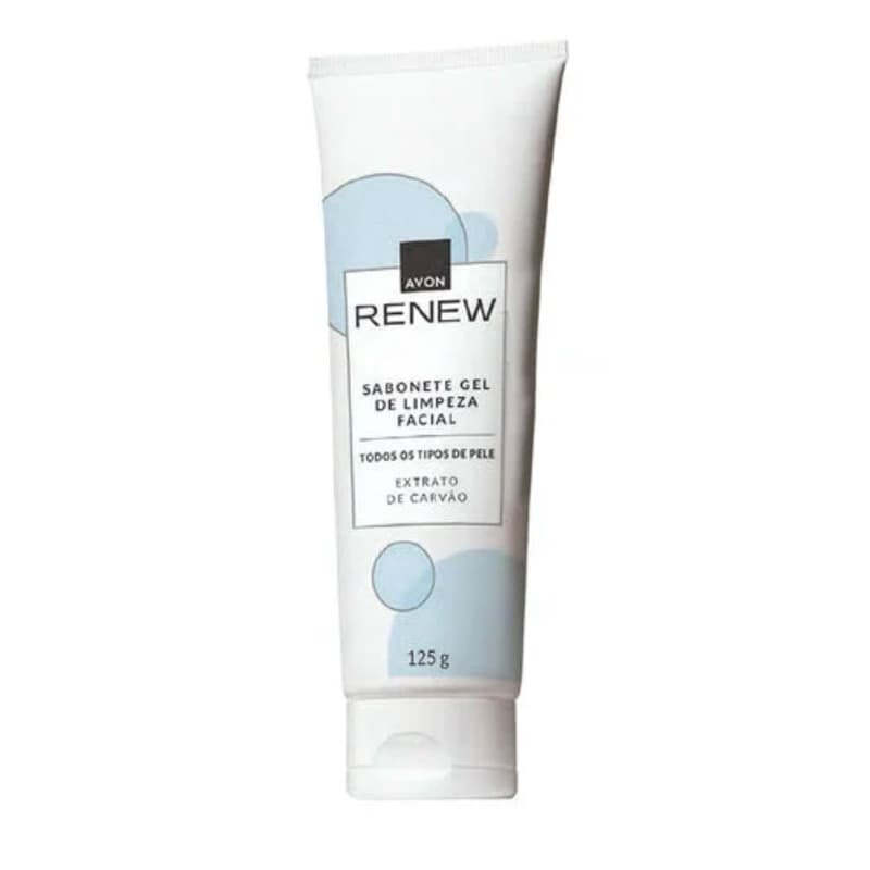 Sabonete Gel De Limpeza Facial Renew Avon 125g