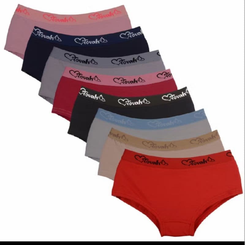 Kit Calcinha Boxer Cueca Feminina