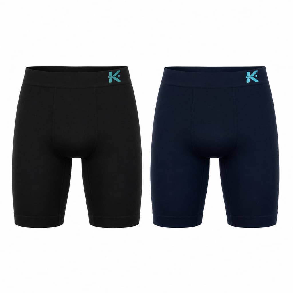 Kit c/2 Bermuda Térmica Masculina Keeper Anti Assadura Short Calção Térmico Masculino Segunda Pele