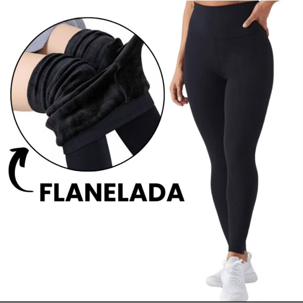 LEGGING FLANELADA CALÇA PELUCIADA POR DENTRO COSTURA REFORÇADA E TERMICA ZERO TRANSPARENCIA TECIDO PREMIUM MAIS VENDIDA
