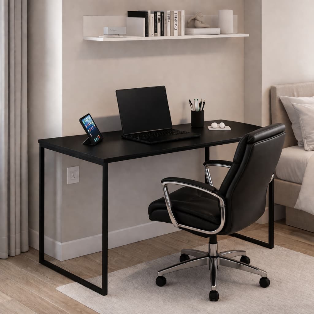 Mesa Gamer 120x60 para Setup Compacto, PC, Monitor e Periféricos