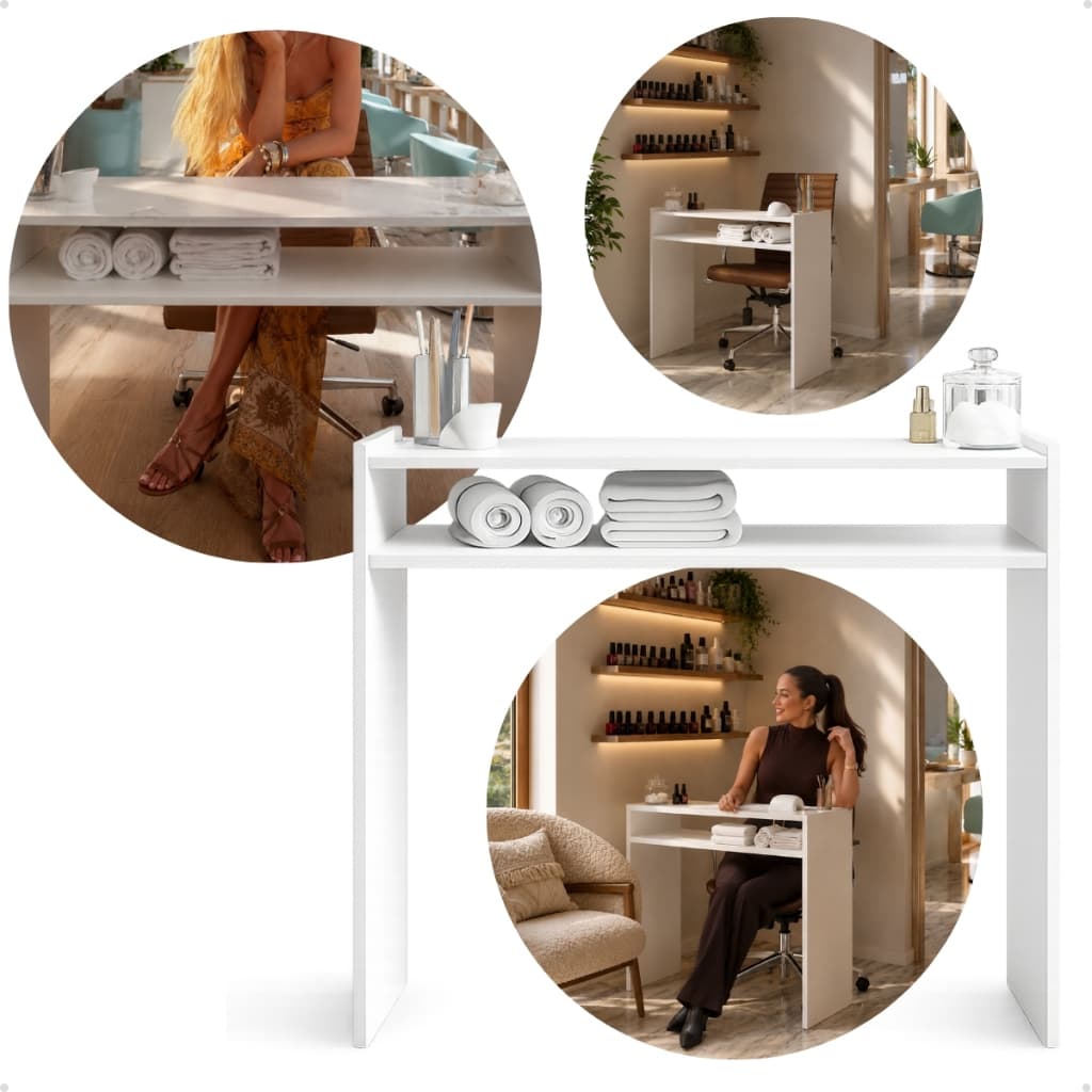 Mesa Para Manicure Nails Designer Organizadora
