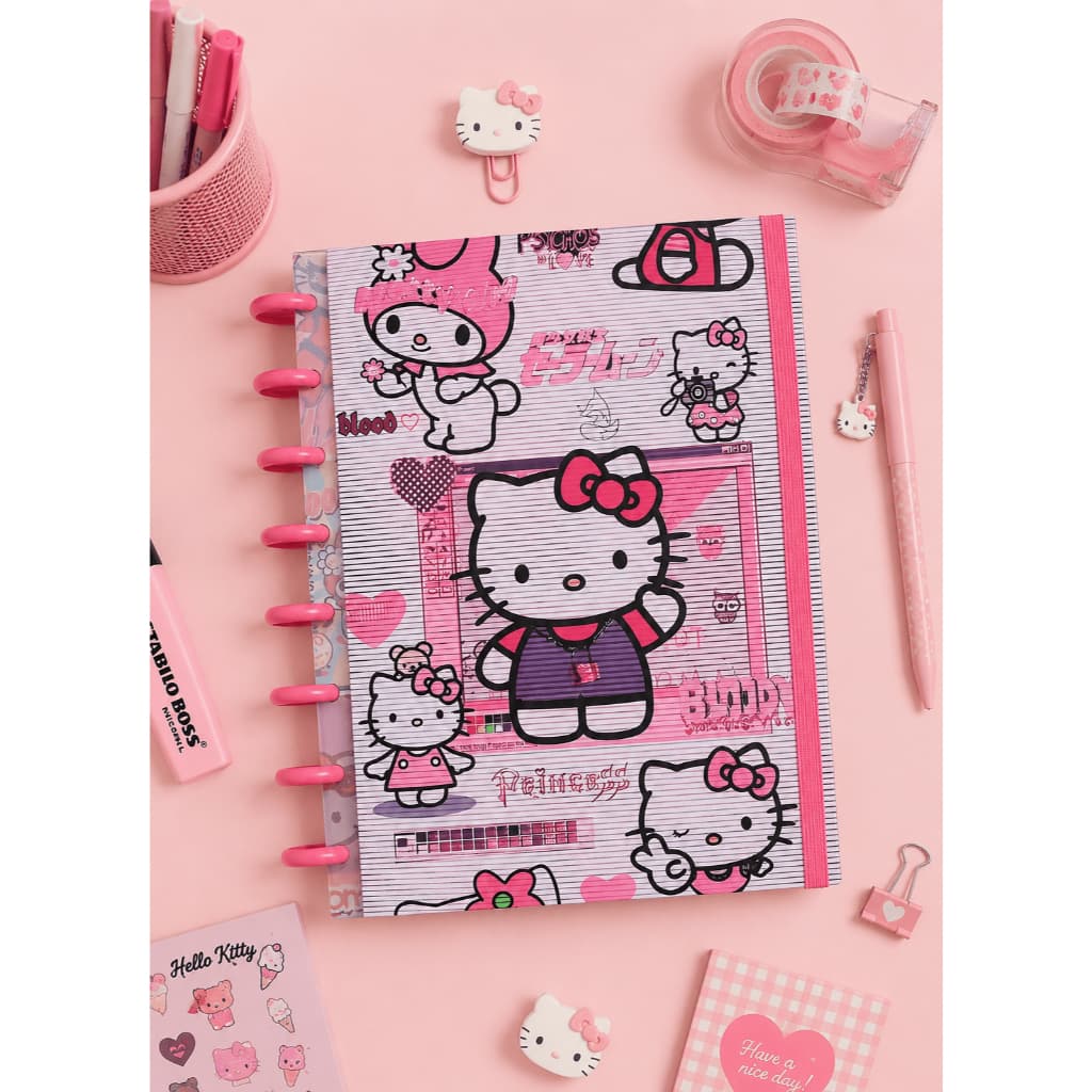 Caderno de disco da Hello Kitty A5