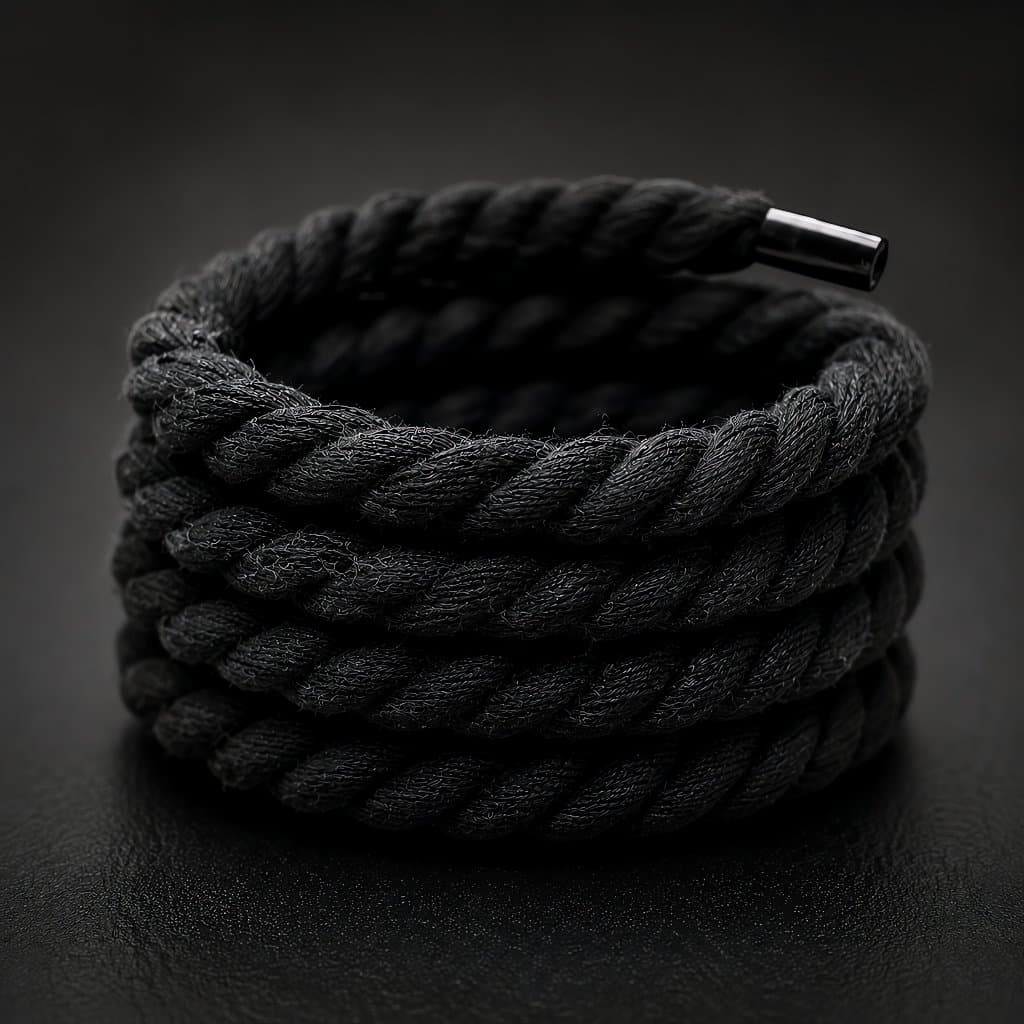 2 Pares De Cadarço Trançado Poliéster São Francisco Unissex 120 Cm Preto ou Branco ENVIO IMEDIATO
