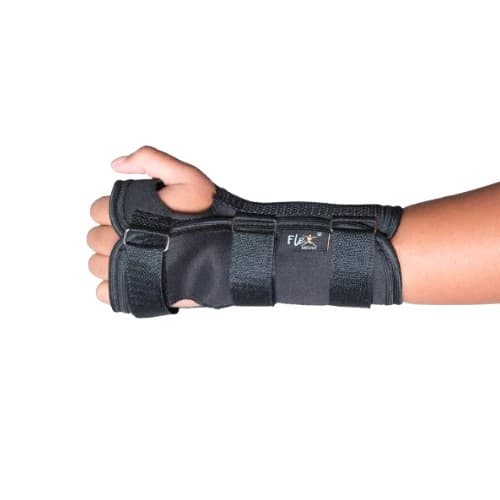 Munhequeira Com Tala Bilateral Pulso Órtese Punho Ajustável Tendinite Estabilizadora Para Ambas As Mãos
