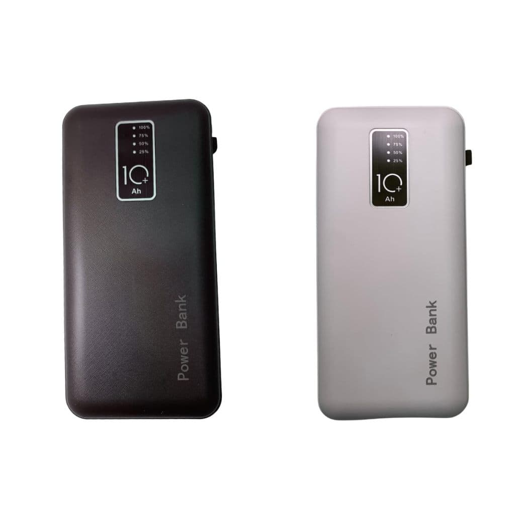 Power Bank CD04 10000mAh Carregador Portátil com Cabos Integrados
