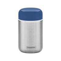 Pote Térmico Tramontina em Aço Inox com Tampa Azul 8,8 cm 400 ml