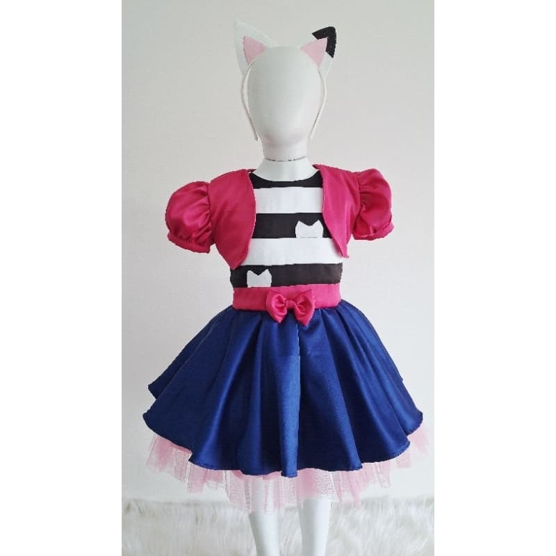 Fantasia infantil Casa Mágica da Gabby/vestido