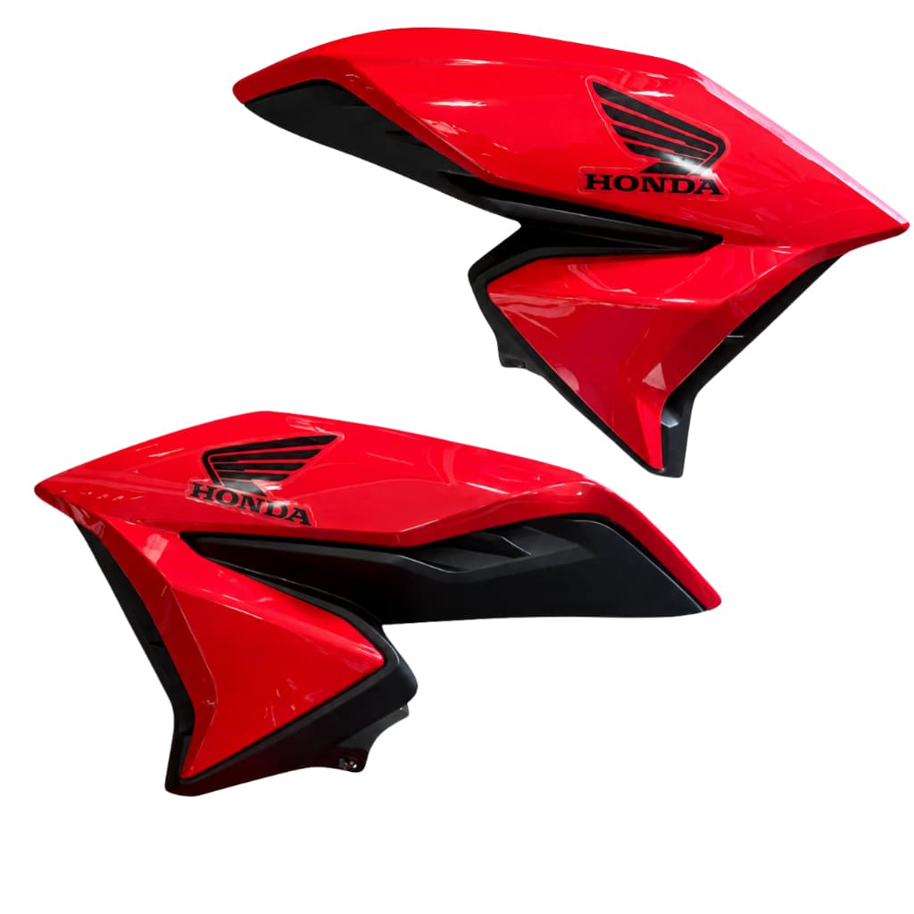 Aba Protetor Tanque Complemento Titan 160 2022 Vermelho Perolizado